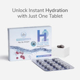 H2 Molecular Hydrogen tablets supplement bottle by Wellness Extract | 48982148055336