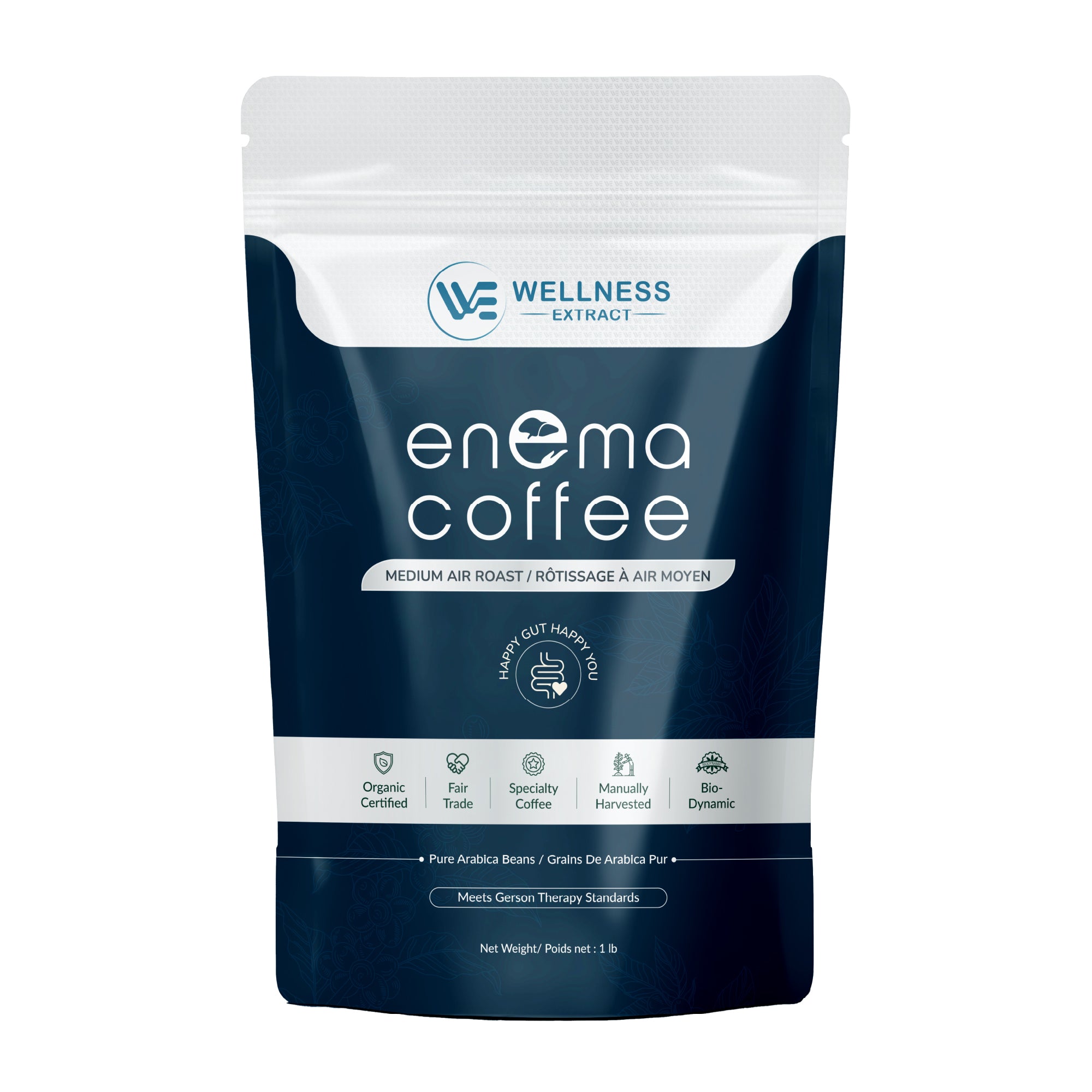 Medium Enema coffee 100% organic certified
