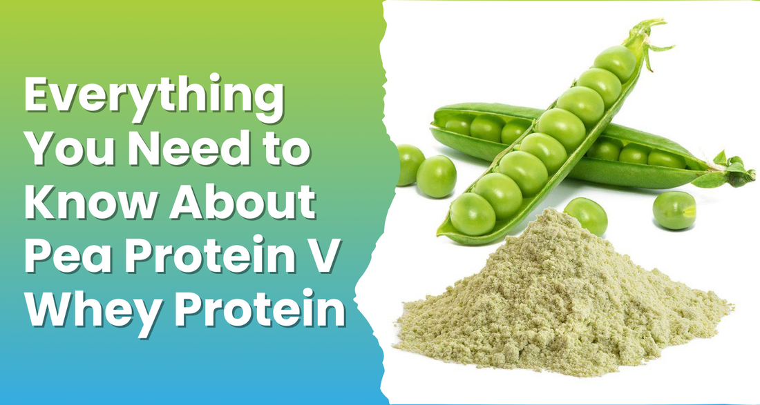 Everything You Need to Know About Pea Protein VS Whey Protein