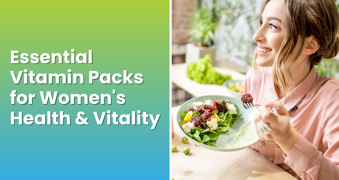 Essential Vitamin Packs for Women's Health & Vitality