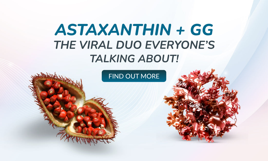 Everything you should know about Astaxanthin and Geranylgeraniol combination