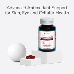 Astaxanthin GG Vitamin E Tocotrienol softgels supplement bottle by Wellness Extract | 50587524956456