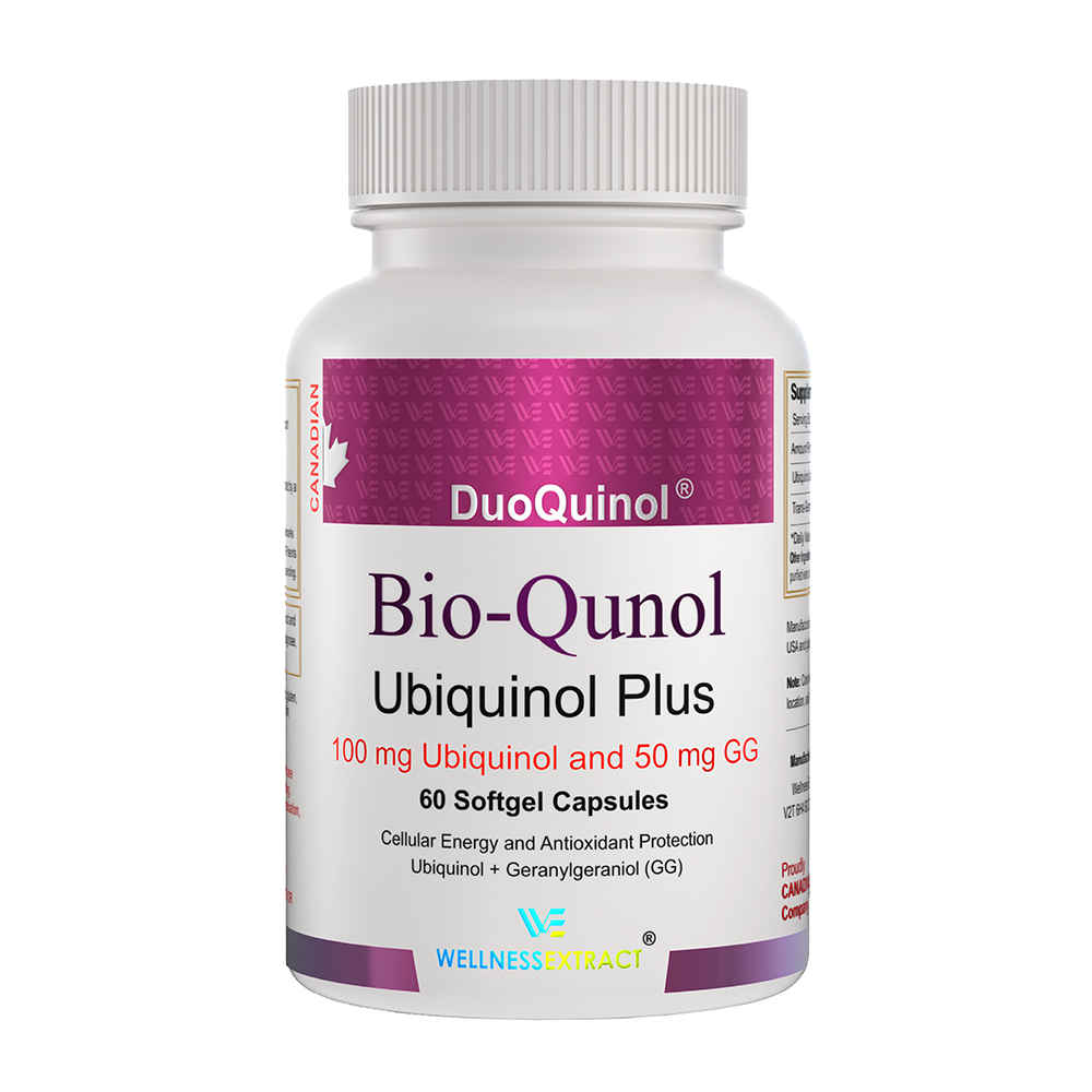 Bio-Qunol Ubiquinol (Active CoQ10) with Geranylgeraniol (GG) Softgels
