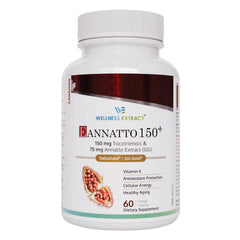 Eannato 150+ | Vitamin E Tocotrienol (150mg) with Geranylgeraniol (75mg) | Pure DeltaGold & GG Gold