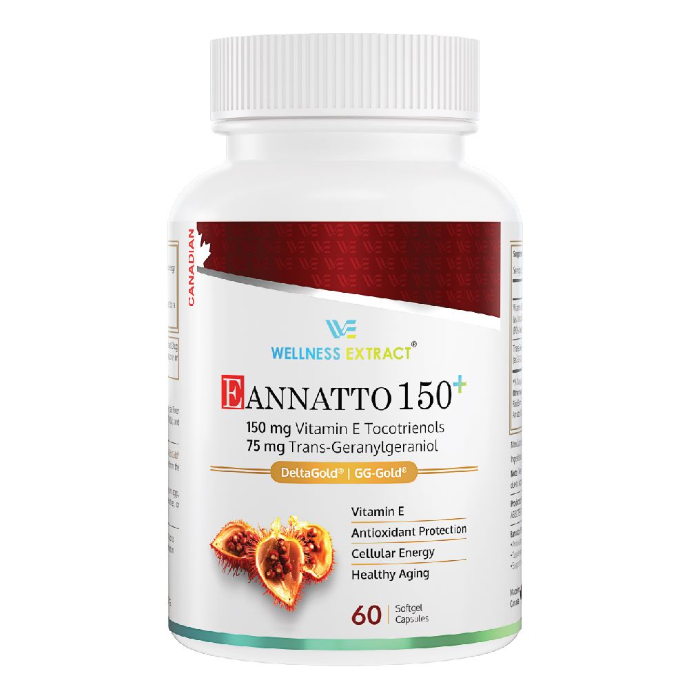 Eannato 150+ Vitamin E Tocotrienol with Geranylgeraniol