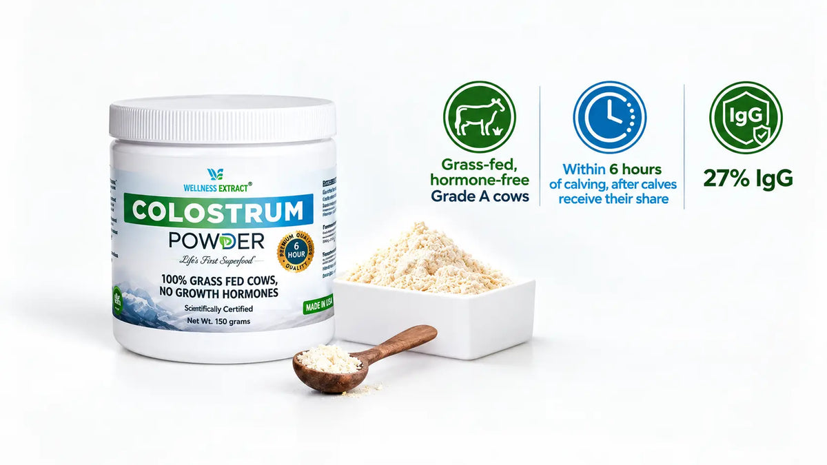 How Our Bovine Colostrum Is Different