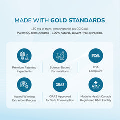 GG-Essential: Made with gold standards, 100% natural
