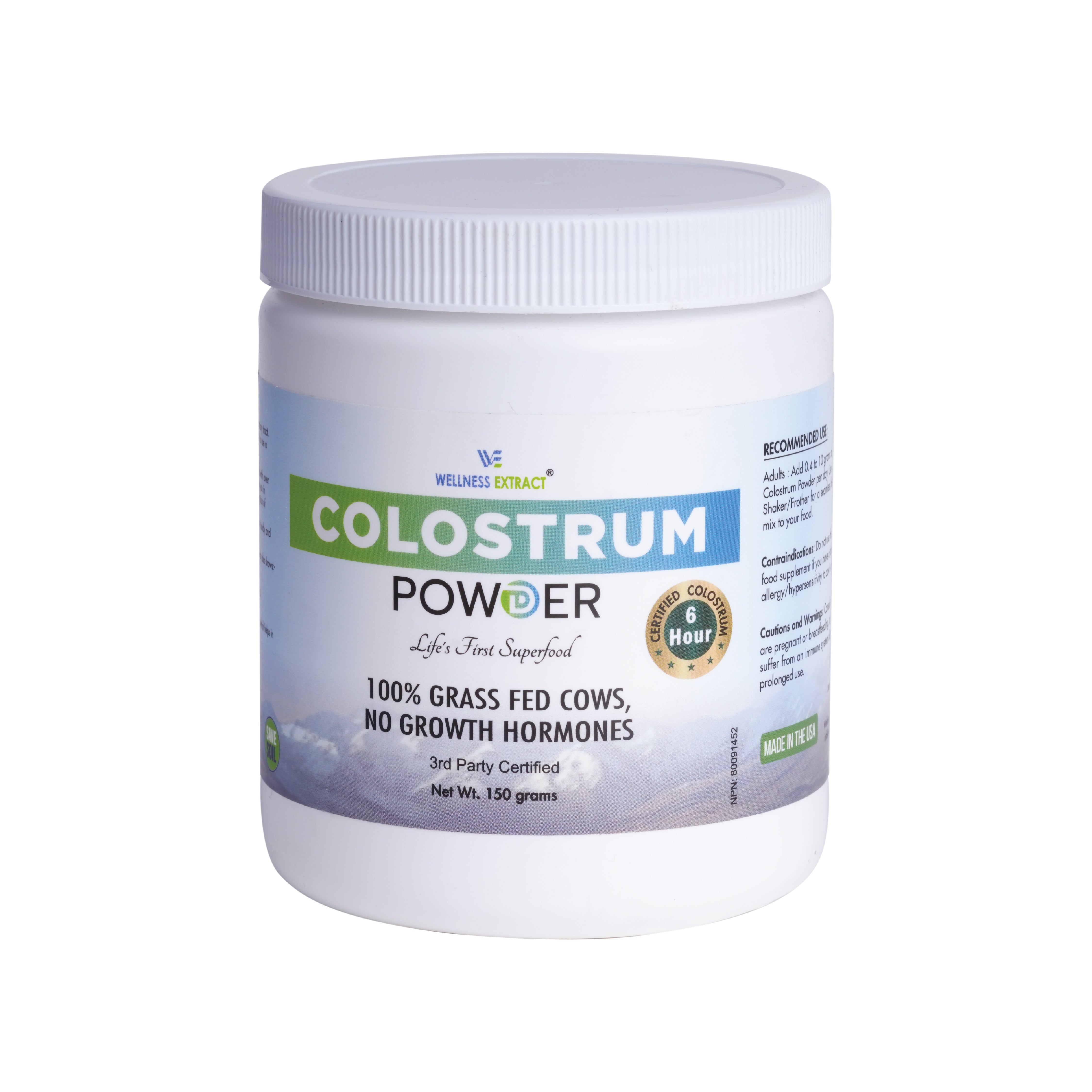 Bovine Colostrum Powder | Lactoferrin & Protein Supplement