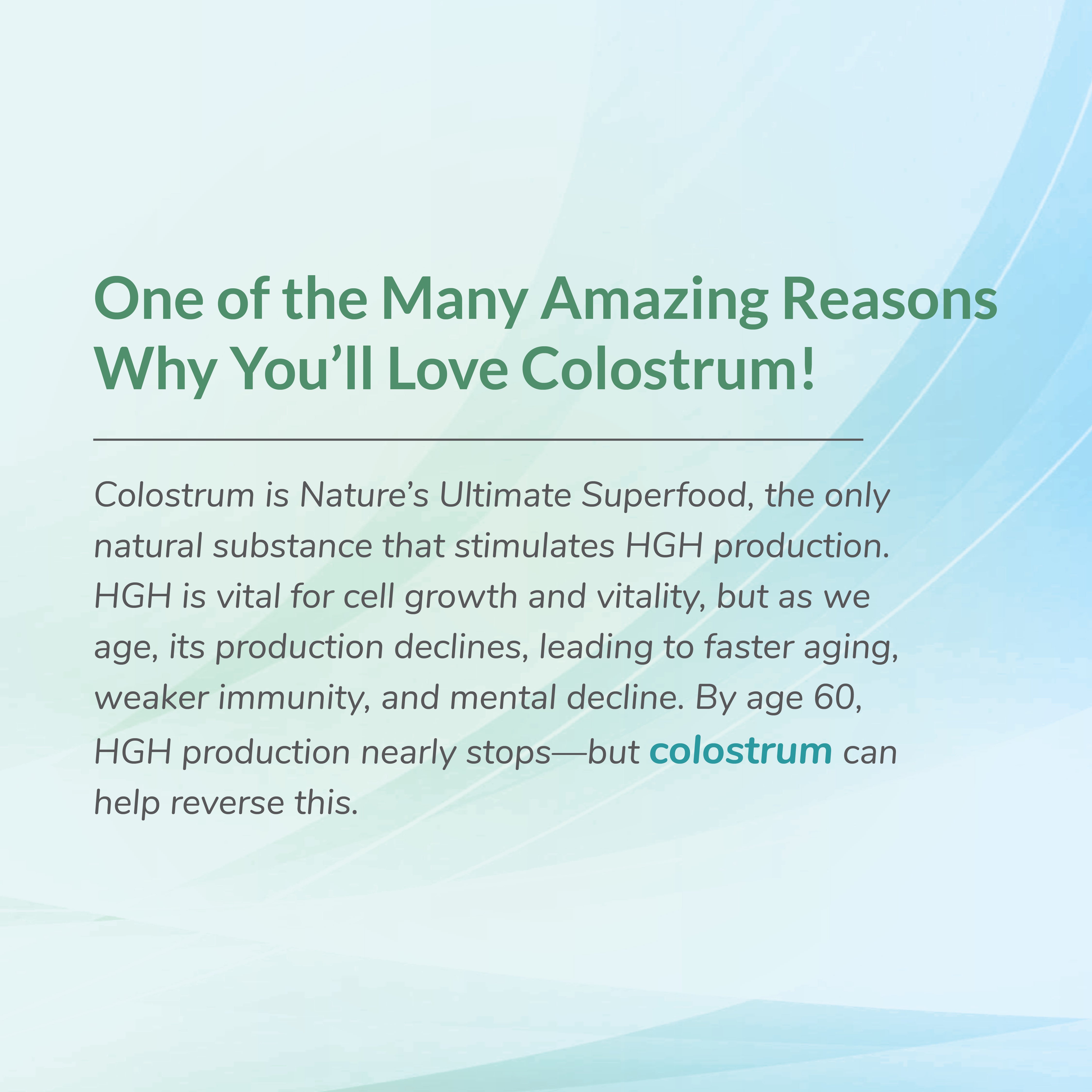 Bovine Colostrum Powder | Lactoferrin & Protein Supplement