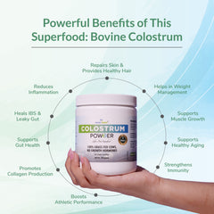Bovine Colostrum Powder | Lactoferrin & Protein Supplement