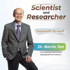 Scientist and researcher delta gold Dr. Barrie Tan