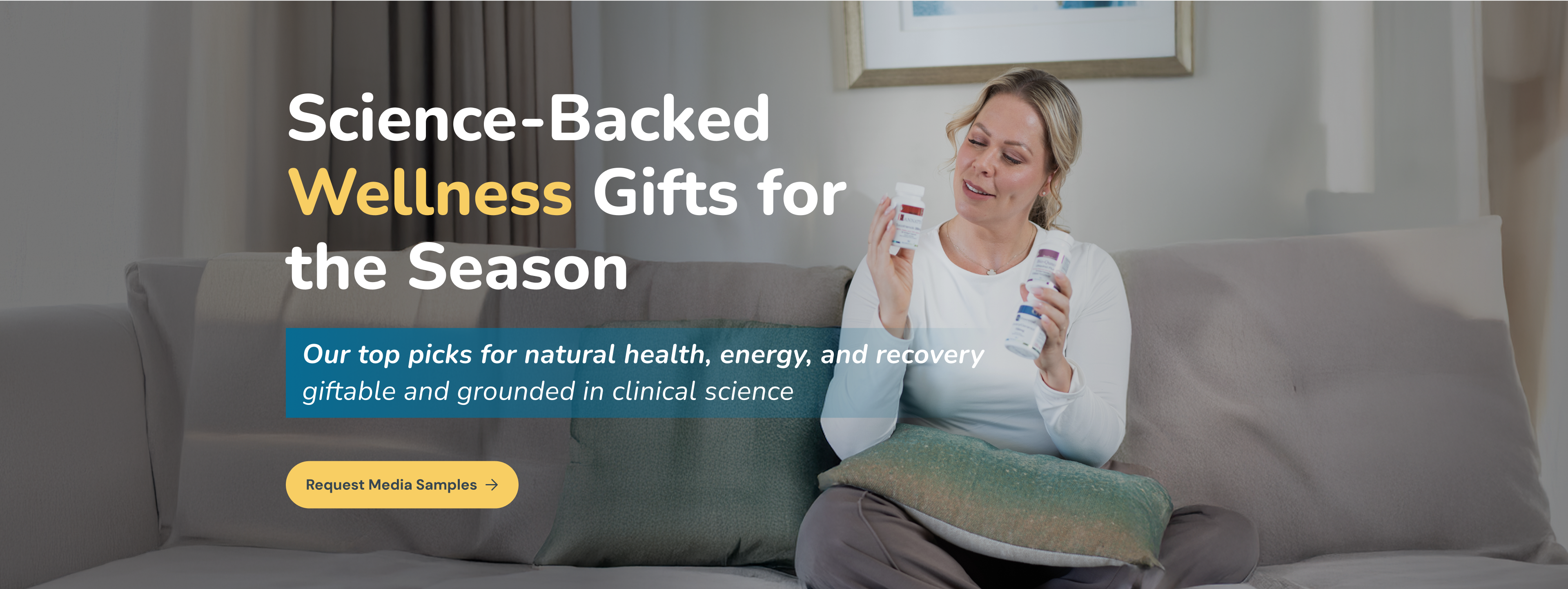Science-Backed Wellness Gifts Banner
