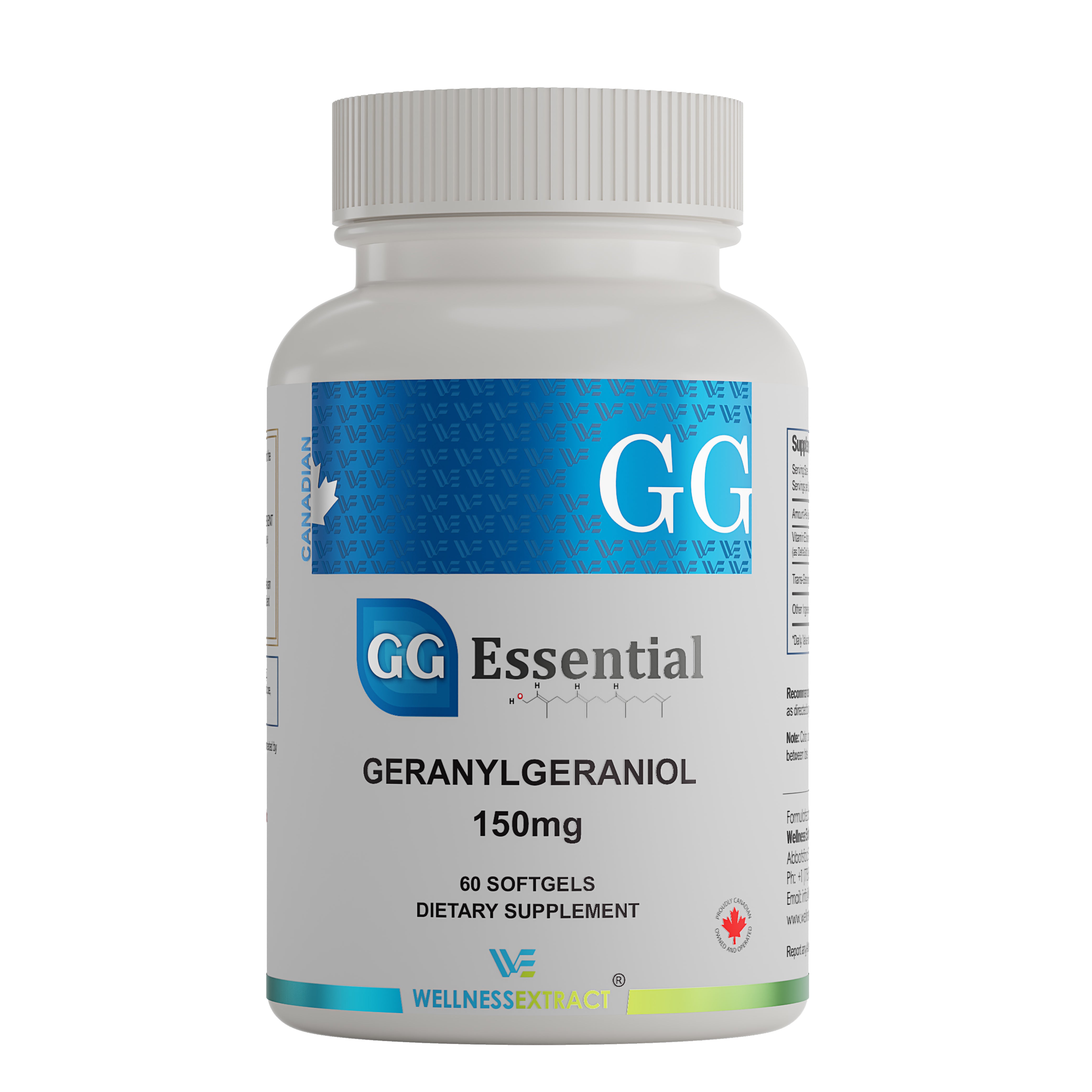 GG-Esencial | Suplemento dietético derivado de plantas Annatto | 150mg 60 cápsulas blandas