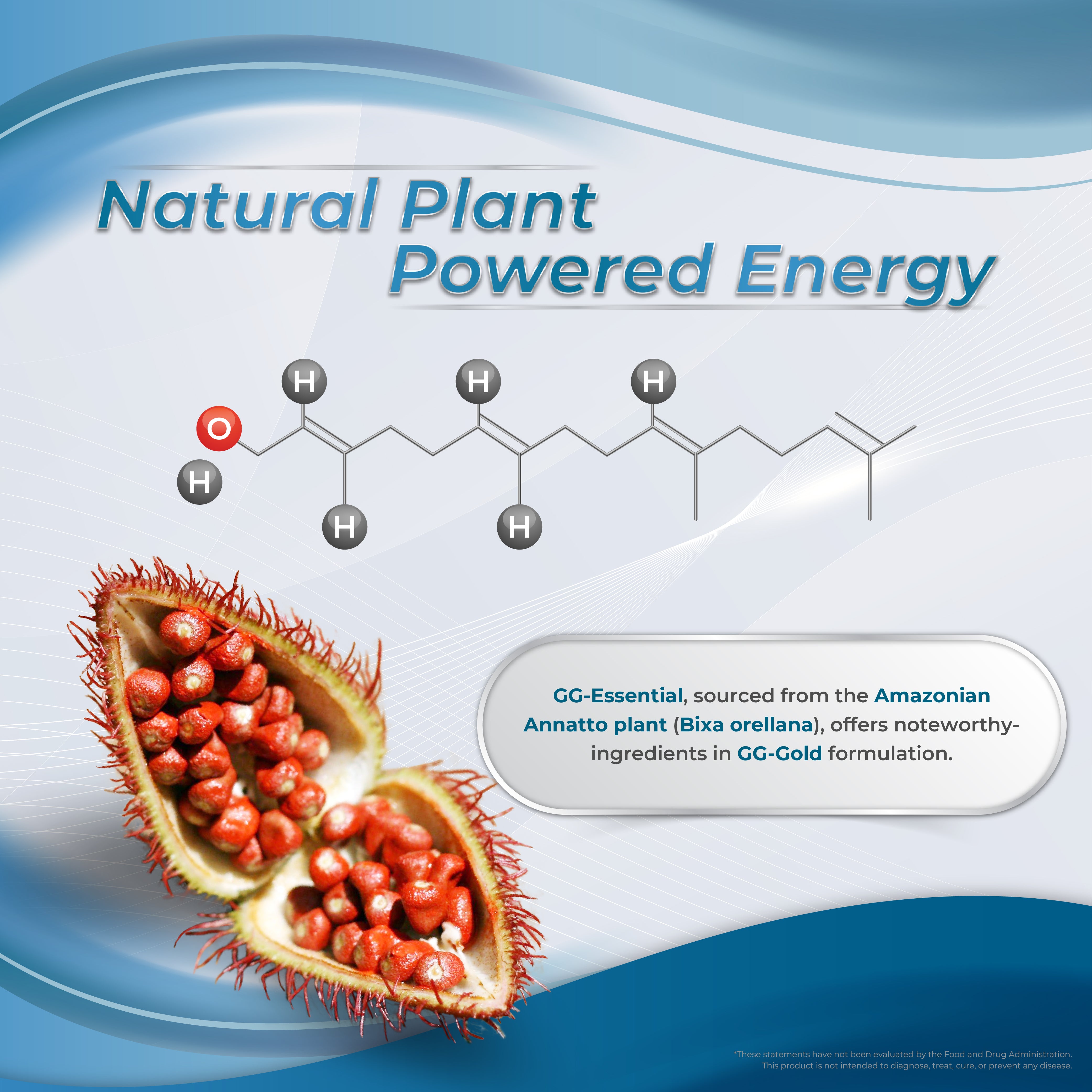 GG-Esencial | Suplemento dietético derivado de plantas Annatto | 150mg 60 cápsulas blandas