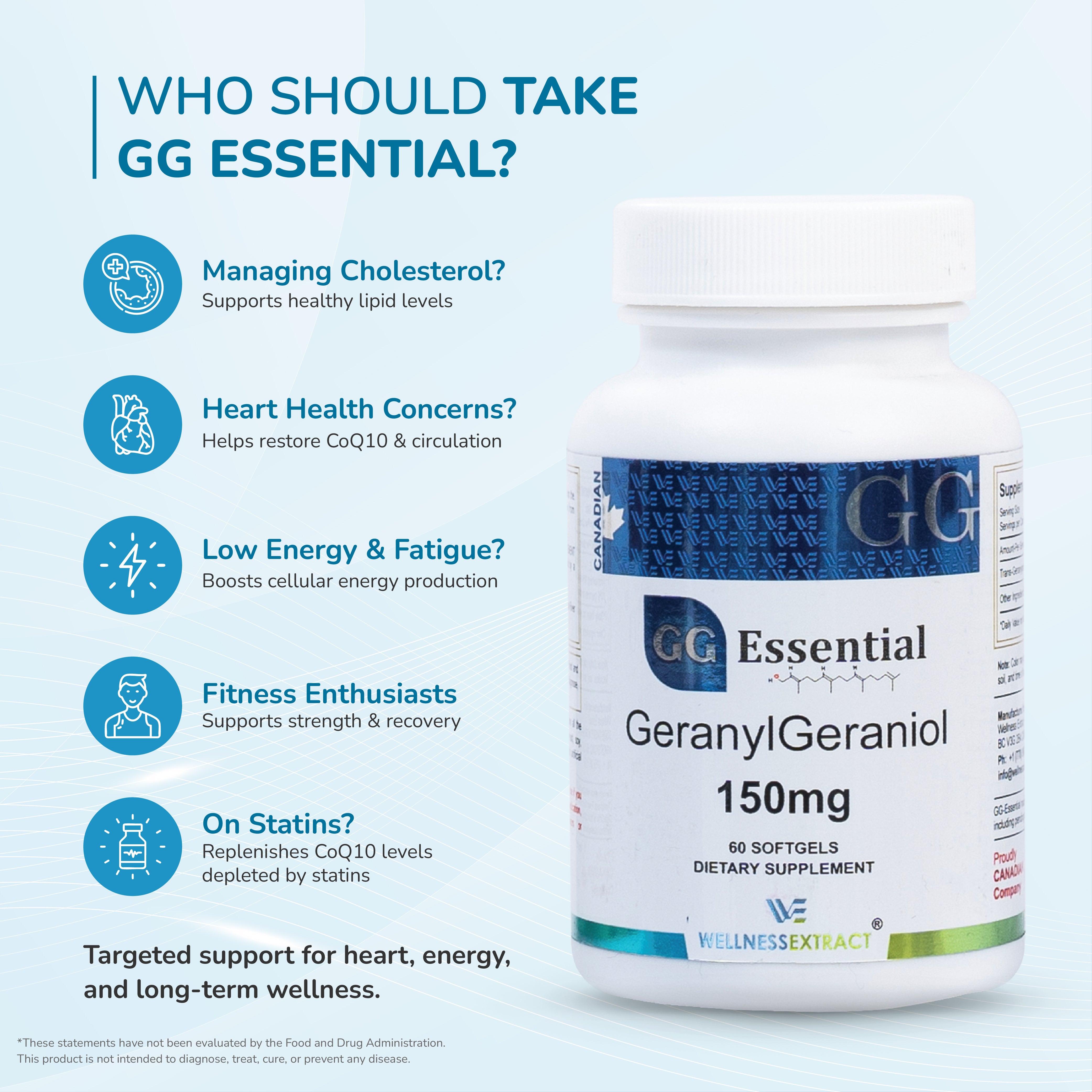 Who should take GG-Essential: Support for heart, energy & long-term wellness
