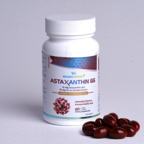 Powerful Natural Antioxidant Trio | Astaxanthin-GG